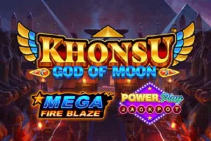 Mega Fire Blaze: Khonsu God of Moon PowerPlay Jackpot - SPINBET123