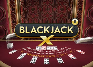 Blackjack X 5 - Ruby - SPINBET123