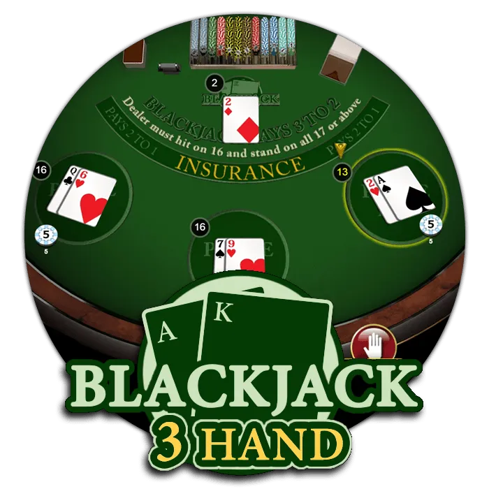 Blackjack 3 Hand - SPINBET123