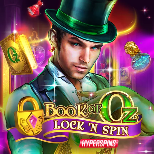 Microgaming : Book of Oz Lock N Spin - SPINBET123