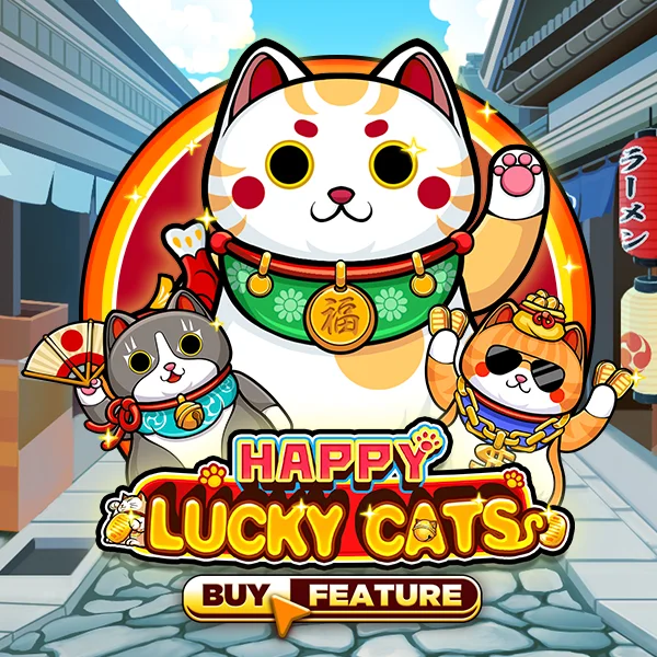Microgaming : Happy Lucky Cats - SPINBET123