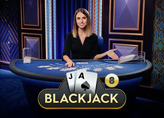 Blackjack 8 - Azure - SPINBET123