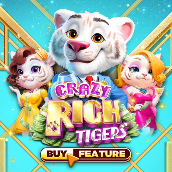 Microgaming : Crazy Rich Tigers - SPINBET123